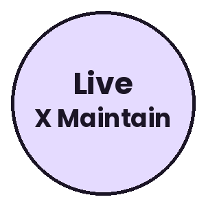 Live X Maintain